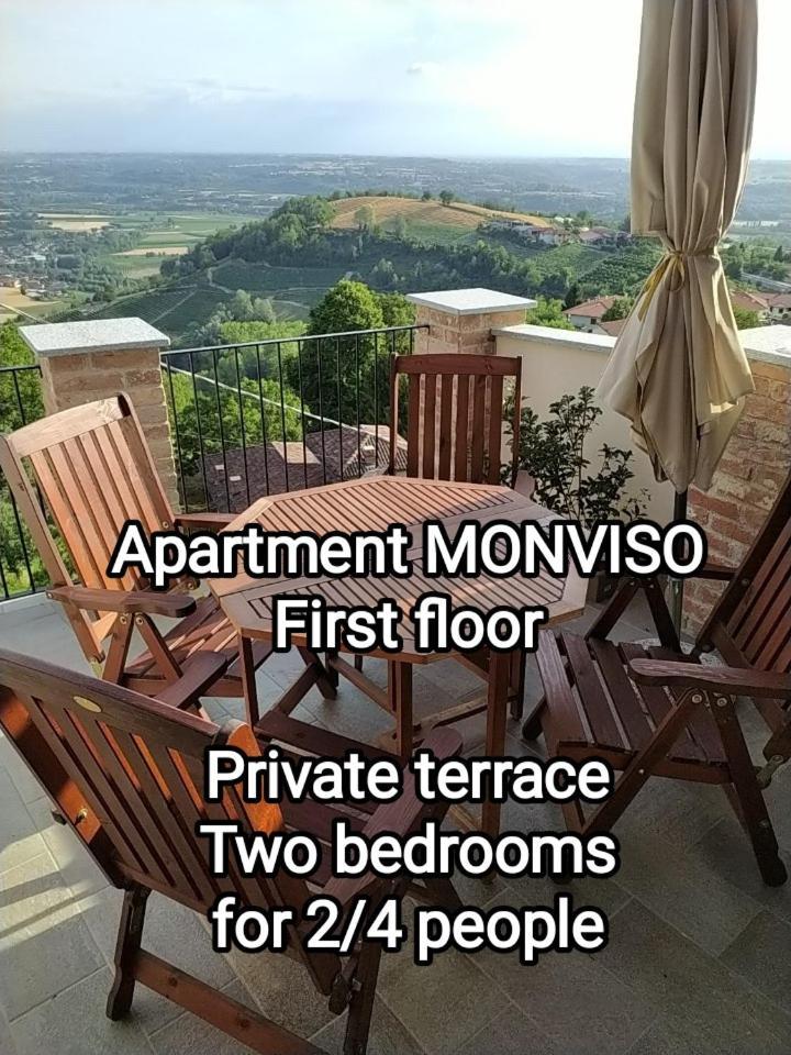 Casa Mantel Holiday Home Panoramic view in Langhe Novello Esterno foto